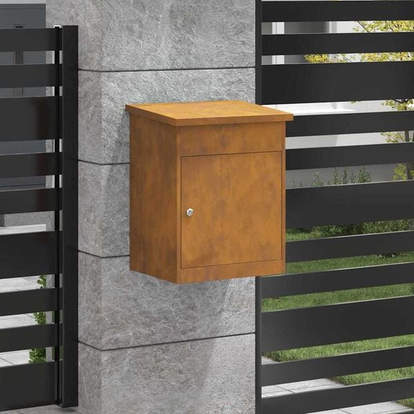 vidaXL Θυρίδα Πακέτων Σκ rusty 44 x 35 x 59 εκατοστά