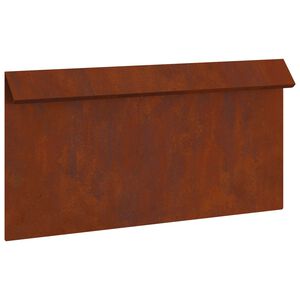 vidaXL &Phi;&rho;ά&kappa;&tau;&eta;&sigmaf; &sigma;&alpha;&lambda;&iota;&gamma;&kappa;&alpha;&rho;&iota;ώ&nu; &Sigma;&kappa; rusty 50 x 3,5 x 25 &epsilon;&kappa;