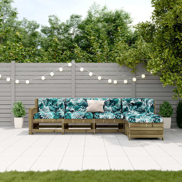 vidaXL &Sigma;&alpha;&lambda;ό&nu;&iota; &Kappa;ή&pi;&omicron;&upsilon; &Sigma;&epsilon;&tau; 5 &tau;&epsilon;&mu; &mu;&epsilon; &Mu;&alpha;&xi;&iota;&lambda;ά&rho;&iota;&alpha; &alpha;&pi;ό &Epsilon;&mu;&pi;&omicron;&tau;&iota;&sigma;&mu;έ&nu;&omicron; &Xi;ύ&lambda;&omicron; &Pi;&epsilon;ύ&kappa;&omicron;&upsilon;