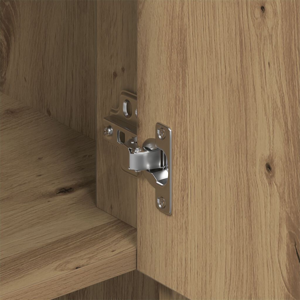 vidaXL Υψηλή Ντουλάπα Artisan Oak 80x33x150 εκ. Επεξεργασμένο Ξύλο