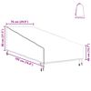 vidaXL Κάλυμμα Επίπλων Εξωτερικού Χώρου 195 x 76 x 82 εκ.