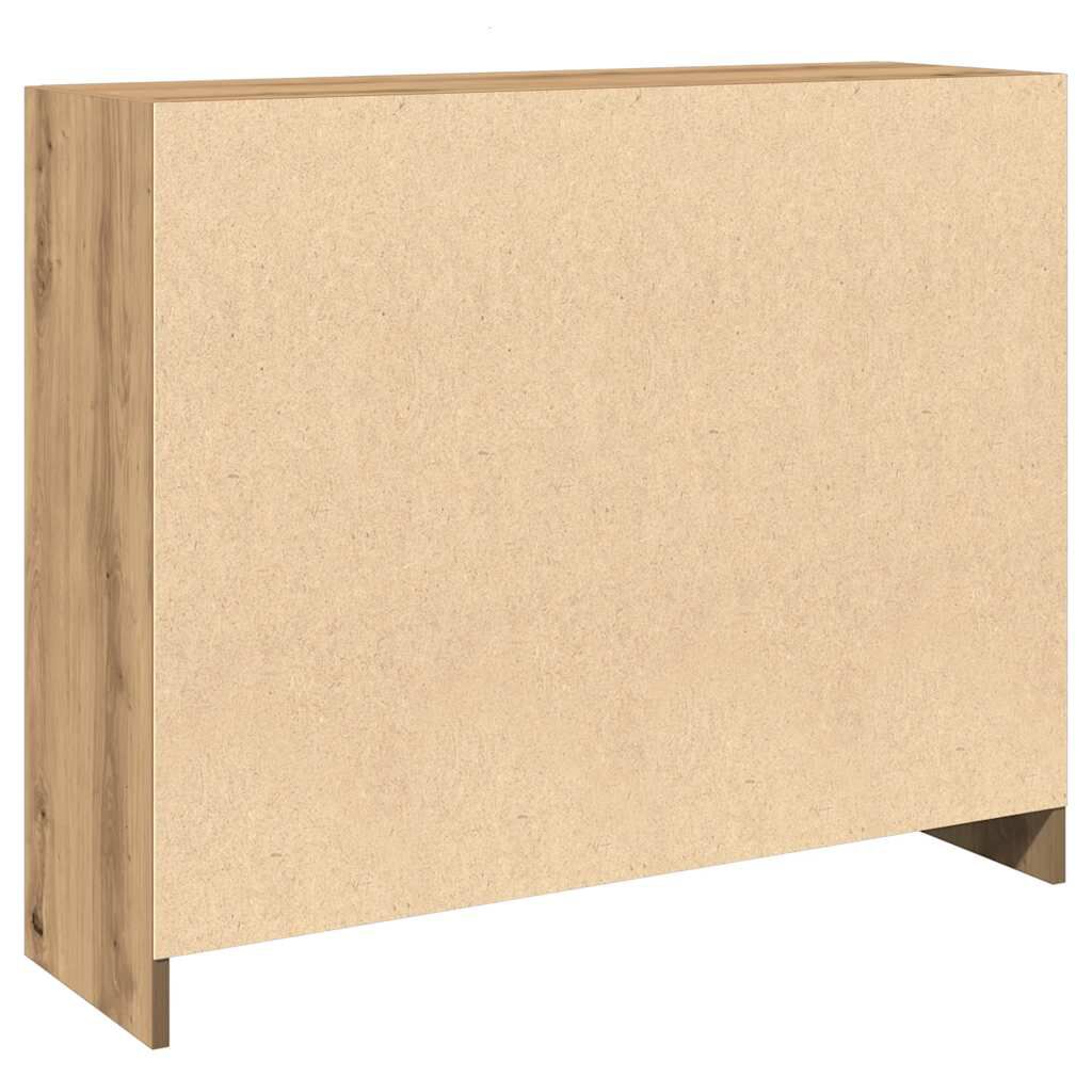 vidaXL Ντουλάπι Αρτισιανή Δρυς 91x28x75 εκ. από Επεξεργασμένο Ξύλο