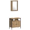 vidaXL Σετ Επίπλων Μπάνιου 4 pcs artisan δρυς 33 x 33 x 185.5 εκ
