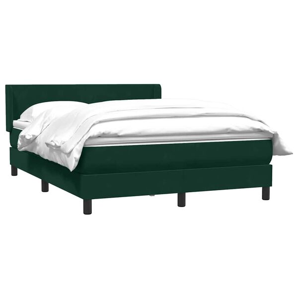vidaXL &Kappa;&rho;&epsilon;&beta;ά&tau;&iota; Boxspring &mu;&epsilon; &Sigma;&tau;&rho;ώ&mu;&alpha; &Sigma;&kappa;&omicron;ύ&rho;&omicron; &Pi;&rho;ά&sigma;&iota;&nu;&omicron; 160x210&epsilon;&kappa;. &Beta;&epsilon;&lambda;&omicron;ύ&delta;&iota;&nu;&omicron;