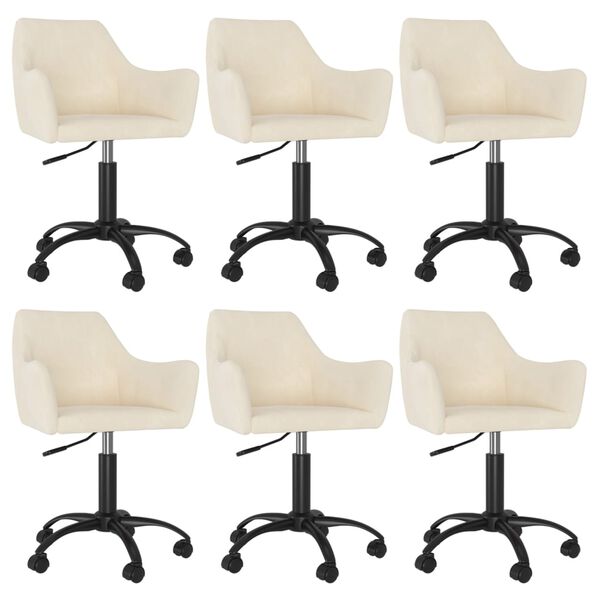 vidaXL &Kappa;&alpha;&rho;έ&kappa;&lambda;&epsilon;&sigmaf; &Tau;&rho;&alpha;&pi;&epsilon;&zeta;&alpha;&rho;ί&alpha;&sigmaf; &Pi;&epsilon;&rho;&iota;&sigma;&tau;&rho;&epsilon;&phi;ό&mu;&epsilon;&nu;&epsilon;&sigmaf; 6 &tau;&epsilon;&mu;. &Kappa;&rho;&epsilon;&mu; &Beta;&epsilon;&lambda;&omicron;ύ&delta;&iota;&nu;&epsilon;&sigmaf;