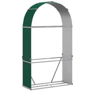 vidaXL &Xi;&upsilon;&lambda;&omicron;&theta;ή&kappa;&eta; &Pi;&rho;ά&sigma;&iota;&nu;&eta; 120 x 45 x 210 &epsilon;&kappa;. &alpha;&pi;ό &Gamma;&alpha;&lambda;&beta;&alpha;&nu;&iota;&sigma;&mu;έ&nu;&omicron; &Alpha;&tau;&sigma;ά&lambda;&iota;