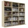 vidaXL Έπιπλο για CD Χρώμα Sonoma Δρυς 100x23x89,5 εκ. από Επεξ. Ξύλο