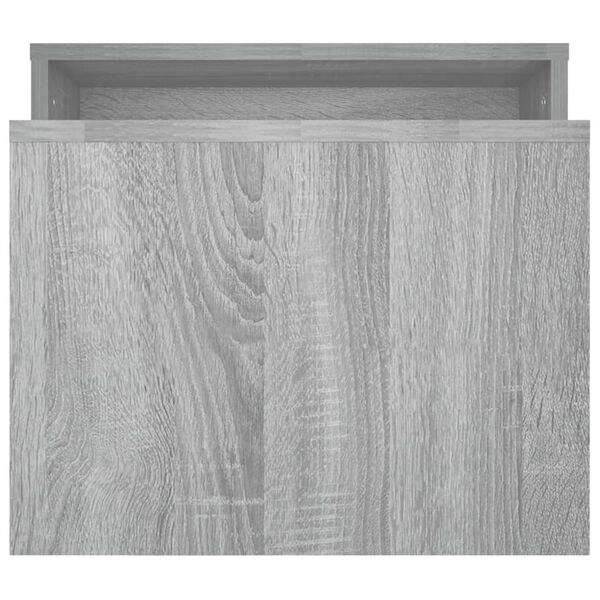 vidaXL Τραπεζάκι Σαλονιού Γκρι Sonoma 100 x 48 x 40 εκ. από Επεξ. Ξύλο