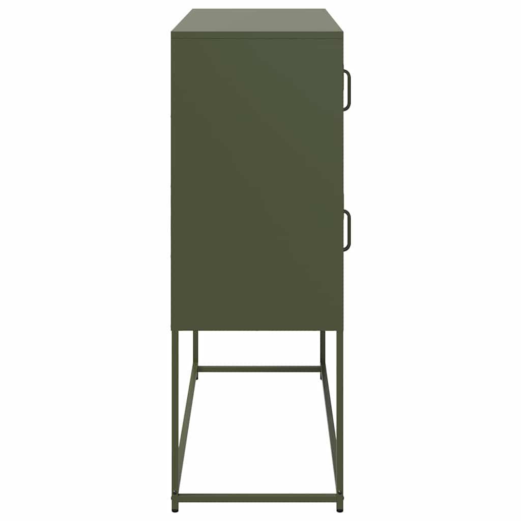 vidaXL Ντουλάπι Λαδί 100,5x39x107 εκ. από Χάλυβα Ψυχρής Έλασης
