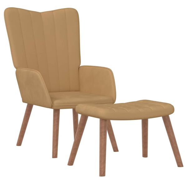 vidaXL &Pi;&omicron;&lambda;&upsilon;&theta;&rho;ό&nu;&alpha; Relax &Kappa;&alpha;&phi;έ &Beta;&epsilon;&lambda;&omicron;ύ&delta;&iota;&nu;&eta; &mu;&epsilon; &Sigma;&kappa;&alpha;&mu;&pi;ό