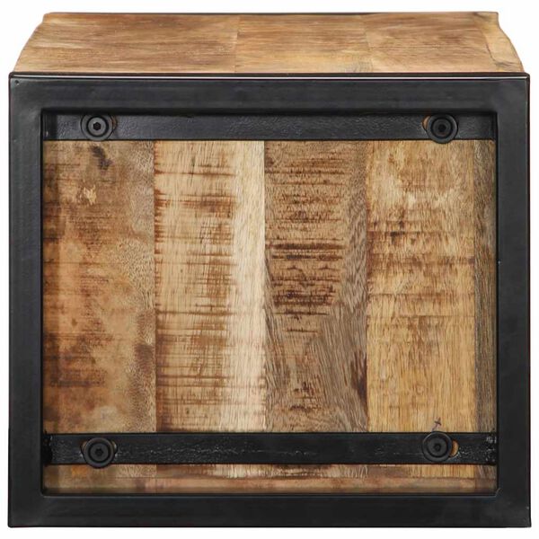 ντουλάπι τηλεόρασης vidaXL 80x30x25 cm Στερεό ακατέργαστο ξύλο Mango
