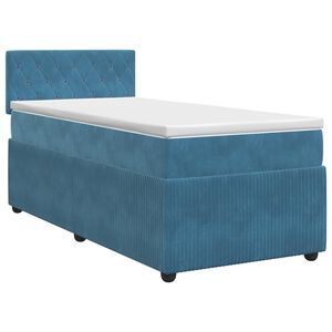 vidaXL &Kappa;&rho;&epsilon;&beta;ά&tau;&iota; box spring &mu;&epsilon; &sigma;&tau;&rho;ώ&mu;&alpha; &Sigma;&kappa;&omicron;ύ&rho;&omicron; &Mu;&pi;&lambda;&epsilon; 80 x 200 cm &Beta;&epsilon;&lambda;&omicron;ύ&delta;&omicron;