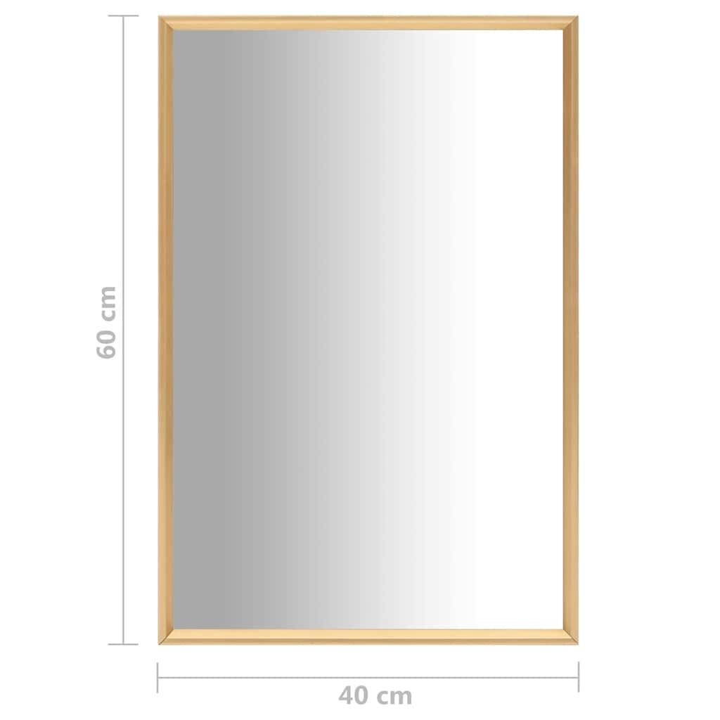 vidaXL Καθρέφτης Χρυσός 60 x 40 εκ.