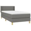 vidaXL &Kappa;&rho;&epsilon;&beta;ά&tau;&iota; Boxspring &mu;&epsilon; &Sigma;&tau;&rho;ώ&mu;&alpha; &Sigma;&kappa;&omicron;ύ&rho;&omicron; &Gamma;&kappa;&rho;&iota; 100x200 &epsilon;&kappa;. &Upsilon;&phi;&alpha;&sigma;&mu;ά&tau;&iota;&nu;&omicron;