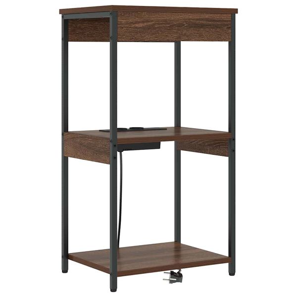 vidaXL &Kappa;&omicron;&mu;&omicron;&delta;ί&nu;&omicron; &mu;&epsilon; &rho;ά&phi;&iota; &Kappa;&alpha;&phi;έ &delta;&rho;&upsilon;&sigmaf; 41 x 31 x 76 &epsilon;&kappa;. &Epsilon;&pi;&epsilon;&xi;&epsilon;&rho;&gamma;&alpha;&sigma;&mu;έ&nu;&omicron; &xi;ύ&lambda;&omicron;