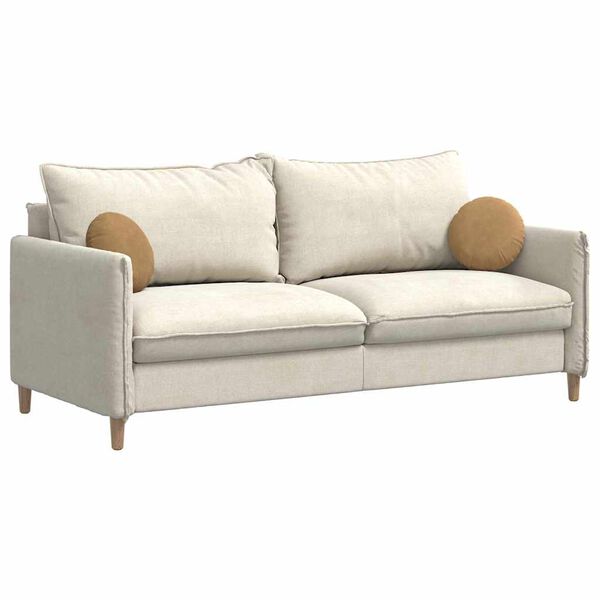 vidaXL Μαξιλάρια καθισμάτων 2 pcs Καφέ Ø 40 x 13 εκ. Βελούδο