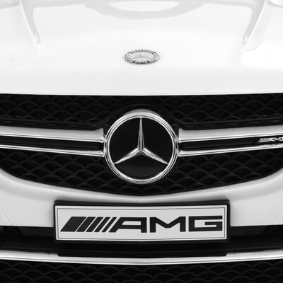 vidaXL Αυτοκίνητο Παιδικό Mercedes Benz GLE63S Λευκό Πλαστικό