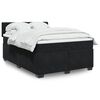 vidaXL &Kappa;&rho;&epsilon;&beta;ά&tau;&iota; Boxspring &mu;&epsilon; &Sigma;&tau;&rho;ώ&mu;&alpha; &Mu;&alpha;ύ&rho;&omicron; 140x190 &epsilon;&kappa;. &Beta;&epsilon;&lambda;&omicron;ύ&delta;&iota;&nu;&omicron;