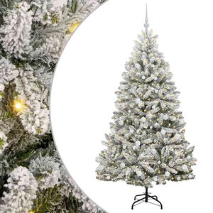 vidaXL &Tau;&epsilon;&chi;&nu;&eta;&tau;ό &Chi;&rho;&iota;&sigma;&tau;&omicron;&upsilon;&gamma;&epsilon;&nu;&nu;&iota;ά&tau;&iota;&kappa;&omicron; &Delta;έ&nu;&tau;&rho;&omicron; 180 cm 300 LED &Theta;&epsilon;&rho;&mu;ό &lambda;&epsilon;&upsilon;&kappa;ό