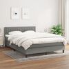 vidaXL &Kappa;&rho;&epsilon;&beta;ά&tau;&iota; Boxspring &mu;&epsilon; &Sigma;&tau;&rho;ώ&mu;&alpha; &Sigma;&kappa;&omicron;ύ&rho;&omicron; &Gamma;&kappa;&rho;&iota; 140x190 &epsilon;&kappa;. &Upsilon;&phi;&alpha;&sigma;&mu;ά&tau;&iota;&nu;&omicron;