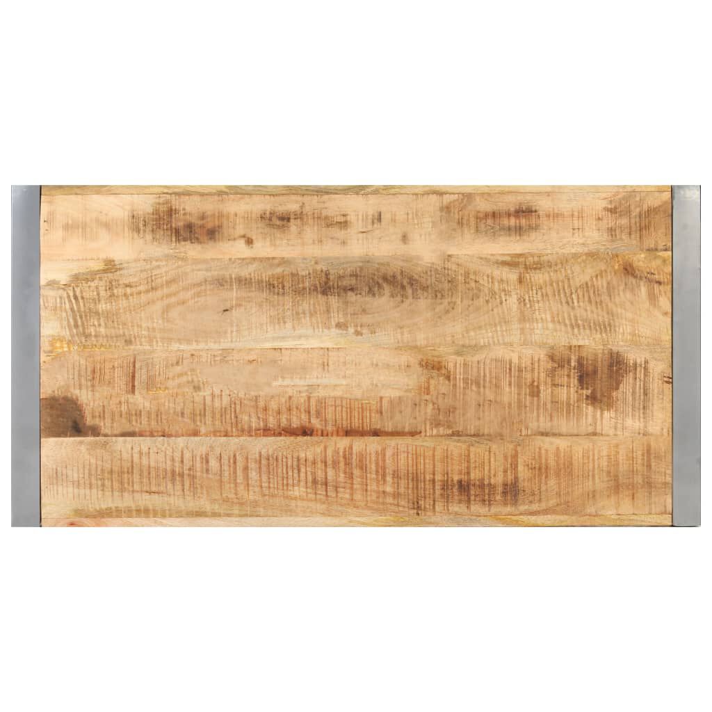 vidaXL Τραπεζάκι Σαλονιού 120 x 60 x 40 εκ. Ακατέργαστο Ξύλο Μάνγκο