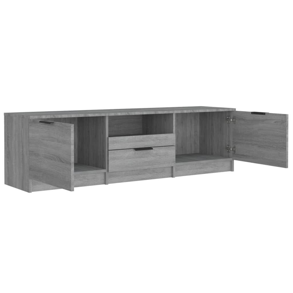 vidaXL Έπιπλο Τηλεόρασης Γκρι Sonoma 140x35x40 εκ. Επεξεργασμένο Ξύλο