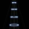 vidaXL LED Χριστουγεννιάτικο Δέντρο Ψυχρό λευκό 138.5 x 138.5 x 399 εκ