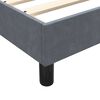 vidaXL &Kappa;&rho;&epsilon;&beta;ά&tau;&iota; Boxspring &mu;&epsilon; &Sigma;&tau;&rho;ώ&mu;&alpha; & LED &Sigma;&kappa;&omicron;ύ&rho;&omicron; &gamma;&kappa;&rho;&iota; 120x220 cm &Beta;&epsilon;&lambda;&omicron;ύ&delta;&iota;&nu;&omicron;