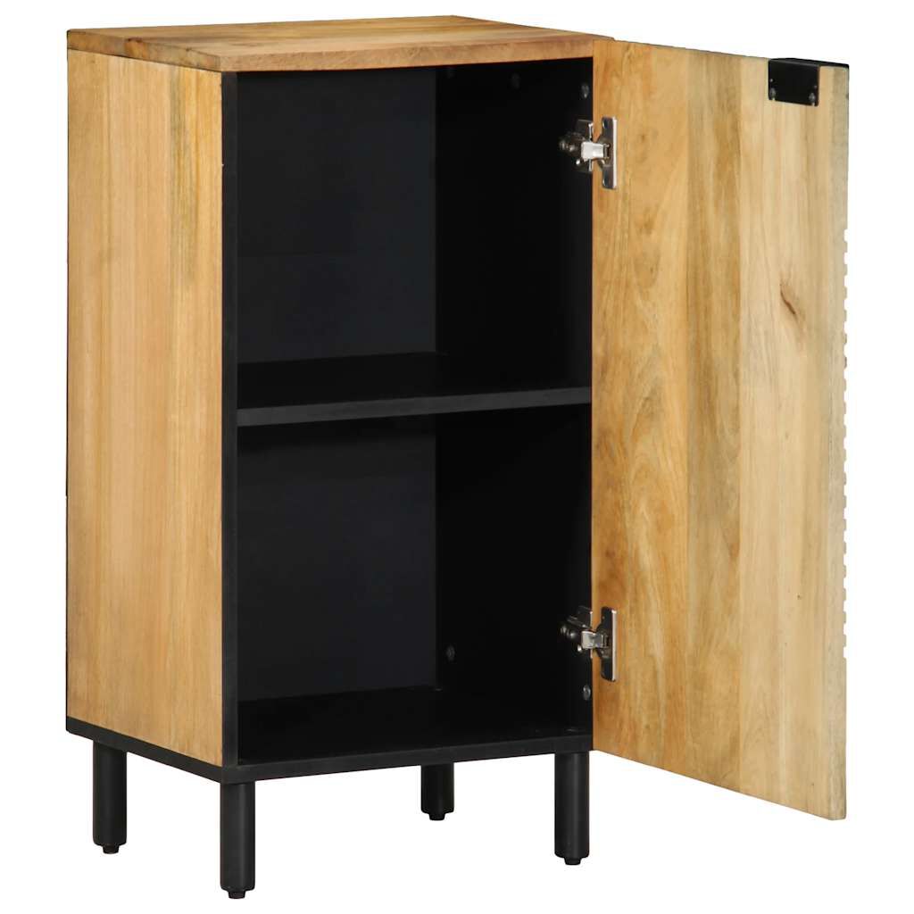 vidaXL Sideboard καφέ 40x33x75 cm μασίφ ξύλο Mango