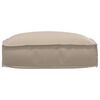 vidaXL Μαξιλάρι παλέτας για κάθισμα Taupe 50 x 50 x 12 cm