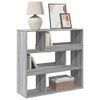 vidaXL Βιβλιοθήκη/Διαχωριστικό Χώρου Γκρι Sonoma 100x33x94,5 εκ.