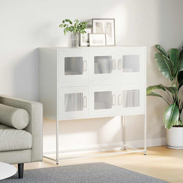 vidaXL Ντουλάπι Πράσινη Λαδί 100,5x39x107 εκ. από Χάλυβα Ψυχρής Έλασης