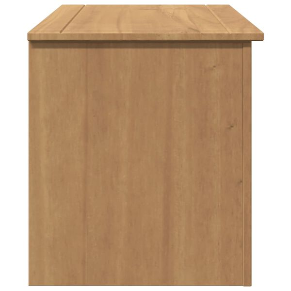 vidaXL Σεντούκι Αποθ. με Καπάκι Panama 79x42x46εκ. Μασίφ Ξύλο Πεύκου