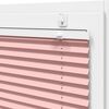 vidaXL Πλισέ περσίδα ροζ 90x150 cm Πλάτος υφάσματος 89,4 cm