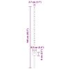 vidaXL Πό posts φράχτη 88 pcs Γκρι 140 cm Ατσάλι