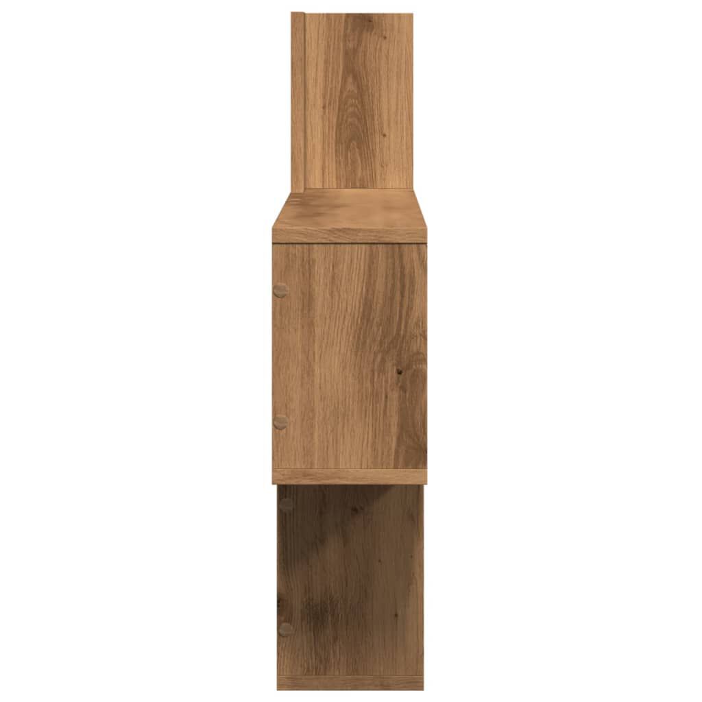 vidaXL Ράφι Τοίχου Αρτισιανή Δρυς 100x15x70 εκ. από Επεξεργασμένο Ξύλο