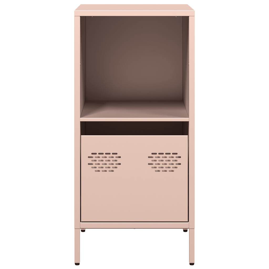 vidaXL Ντουλάπι Ροζ 35x39x73,5 εκ. από Χάλυβα Ψυχρής Έλασης