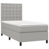 vidaXL &Kappa;&rho;&epsilon;&beta;ά&tau;&iota; Boxspring &mu;&epsilon; &Sigma;&tau;&rho;ώ&mu;&alpha; &Alpha;&nu;&omicron;&iota;&chi;&tau;ό &Gamma;&kappa;&rho;&iota; 90x190 &epsilon;&kappa;. &Upsilon;&phi;&alpha;&sigma;&mu;ά&tau;&iota;&nu;&omicron;