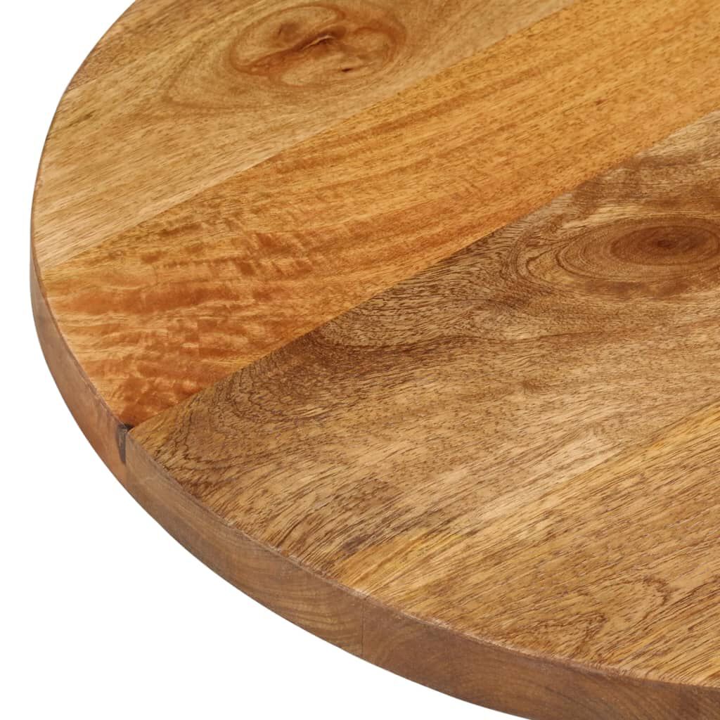 vidaXL Επιφάνεια Τραπεζιού Οβάλ 110x50x2,5 εκ. Μασίφ Ξύλο Μάνγκο