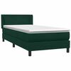 vidaXL &Kappa;&rho;&epsilon;&beta;ά&tau;&iota; Boxspring &mu;&epsilon; &Sigma;&tau;&rho;ώ&mu;&alpha; &Sigma;&kappa;&omicron;ύ&rho;&omicron; &Pi;&rho;ά&sigma;&iota;&nu;&omicron; 200x210&epsilon;&kappa;. &Beta;&epsilon;&lambda;&omicron;ύ&delta;&iota;&nu;&omicron;
