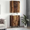 vidaXL Highboard 2 pcs &Pi;&alpha;&lambda;&alpha;&iota;ό &xi;ύ&lambda;&omicron; &Epsilon;&pi;&epsilon;&xi;&epsilon;&rho;&gamma;&alpha;&sigma;&mu;έ&nu;&omicron; &xi;ύ&lambda;&omicron;