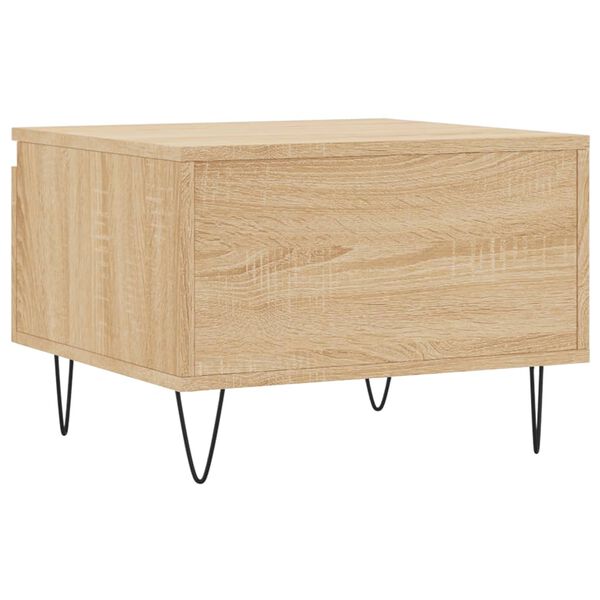 vidaXL Τραπεζάκι Σαλονιού Sonoma Δρυς 50x46x35 εκ. Επεξεργασμ. Ξύλο