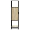 vidaXL Highboard Sonoma Oak Κατασκευασμένο ξύλο και μέταλλο