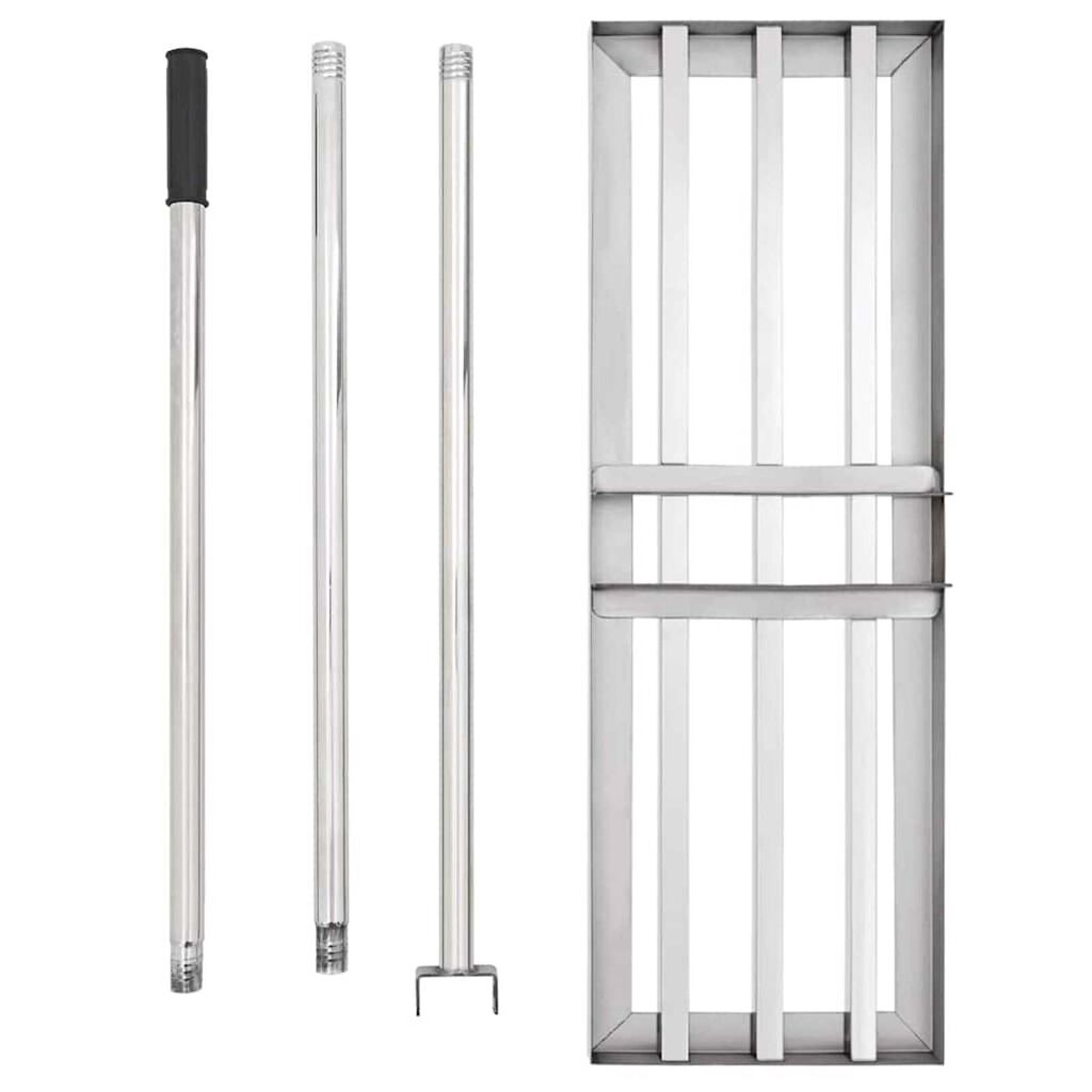 vidaXL Επίπεδος Κήπου Χειροκίνητος 75 x 25 x 200 εκ