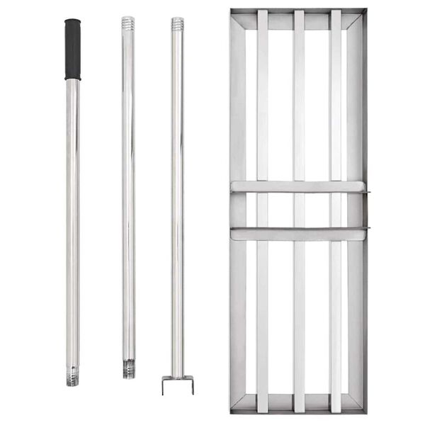 vidaXL Επίπεδος Κήπου Χειροκίνητος 75 x 25 x 200 εκ
