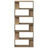 vidaXL Ντουλάπι βιβλίων Artisan Oak 80x24x192 cm Κατασκευασμένο ξύλο