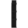 vidaXL Βιβλιοθήκη Μαύρη 48 x 25,5 x 140 εκ. από Επεξ. Ξύλο