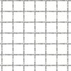 vidaXL Πλέγμα Κατσαρό Καρέ Φύλλα 100x85 εκ./21x21x2,5 χιλ. Αν. Ατσάλι