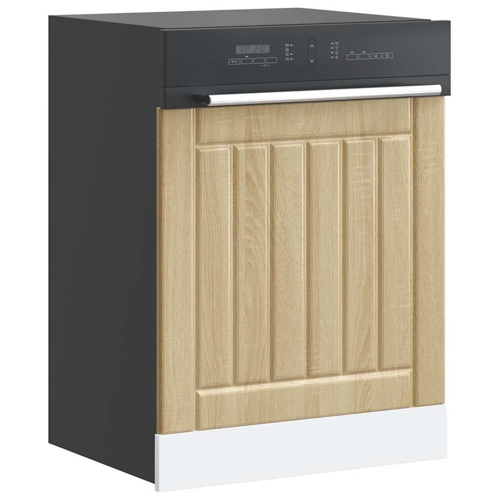 vidaXL Πλυντήριο πιάτων Πίνακας "Lucca" Sonoma Oak Engineered Wood