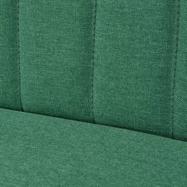 vidaXL Καναπές Πράσινος 117 x 55,5 x 77 εκ. Υφασμάτινος